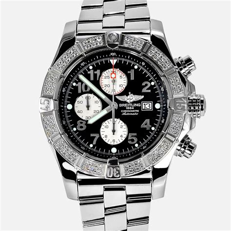 diamond breitling super avenger|breitling super avenger price list.